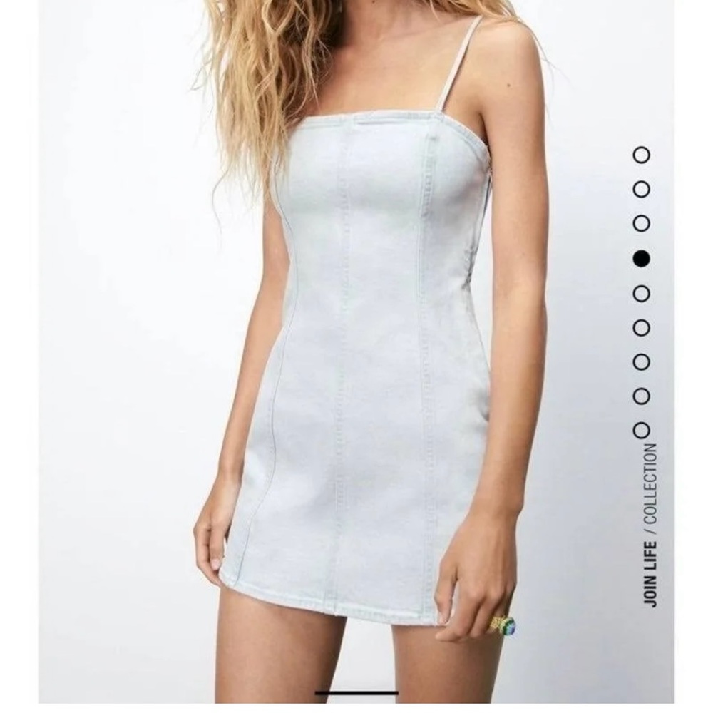 Zara Denim Mini Dress
